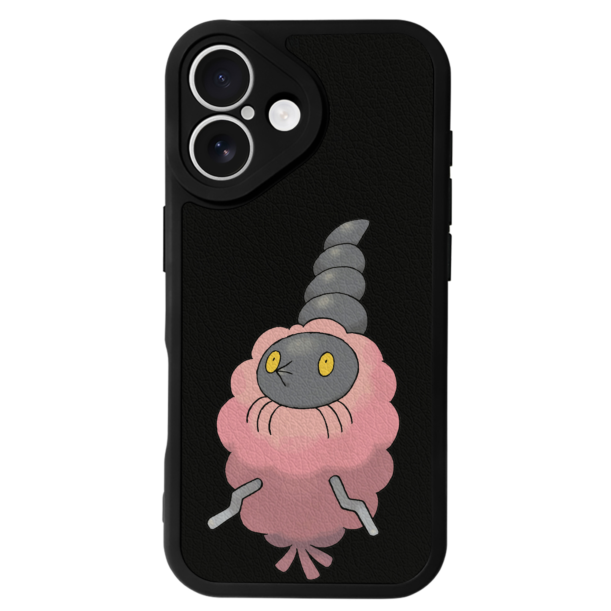 （画像用） ポケットモンスター Pokémon 【iPhone 16シリーズ対応】シリコンスマホケース（レザー調） 材質：シリコン